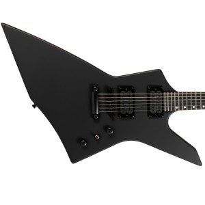 Spira Guitars X-400 MBK Roasted Maple HH - Satin Black